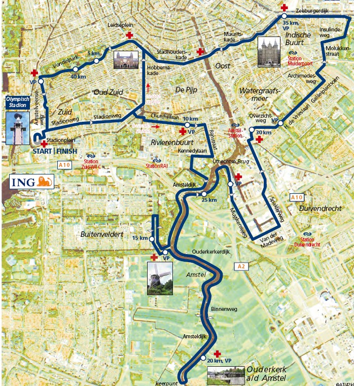 Nieuw www.treks.org: The half marathon run in the Amsterdam Forest UG-84